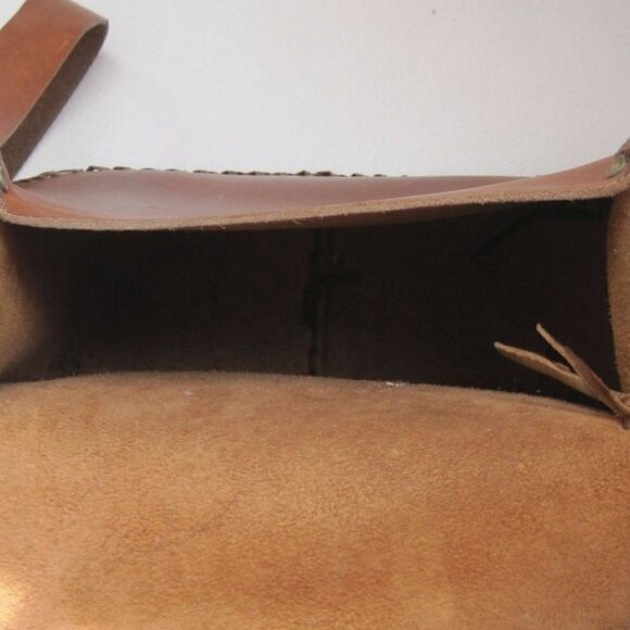 Handmade Leather Bag Crossbody Equestrian - Picture 5 of 8